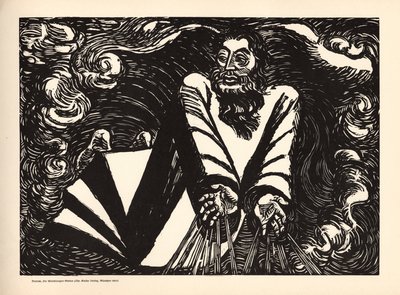 Die Wandlungen Gottes - 1 - Der erste Tag von Ernst Barlach
